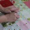 Video Tutorial Basting Quilts with Safety Pins