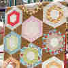 Boho Honeycomb Hexagon Quilt