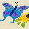 Flower and Butterfly Mug Rug