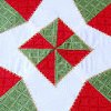 Christmas Star Quilt Block