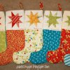 Patchwork Star Quilted Stockings