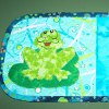 Cute Frog Mug Rug