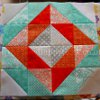 Diamond Half-Square Triangle Block