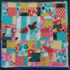 Disappearing Nine Patch Mini Quilt Wall Hanging