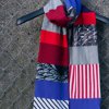 DoubleSided Tshirt Quilt Scarf