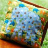 Elephant Applique Cushion