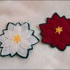 Felt Poinsettia Coasters
