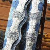 Four Color Apple Core Throw