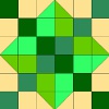 Four Leaf Clover Table Runner Blocks