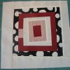 Fun House Log Cabin Quilt Block