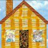 Home Sweet Home Paper Pieced Block