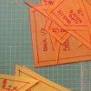 How to Make Templates Using Plastic File Dividers