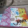 Java Reversible Mug Rug