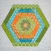 Log Cabin Hexagon Block