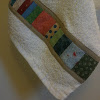 Patchwork Embellished Kitchen Towel