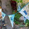 Patchwork Name Bunting