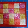Patchwork Quilted Postcards