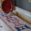 Patriotic Double Hourglass Table Runner