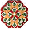 12 Cozy Christmas Tree Skirt Quilt Patterns