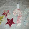 Raw Edge Cookie Cutter Ornaments