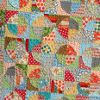 Raw Edge Applique Circle Quilt