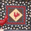 Red Rooster Wall Hanging