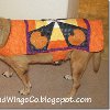 Reversible Halloween Dog Coat