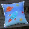Rocket Ship Pillow