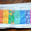 Scrappy Rainbow Bath Towel