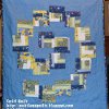Scrappy Swirl Baby Quilt