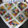Sixteen Patch Baby Quilt