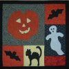 Spooky Halloween Applique Quilt