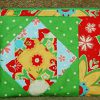 Square within a Square Paper Pieced Zip Pouch