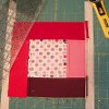 Squaring Quilt Blocks with Masking Tape Guidelines