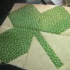 St Patricks Day Shamrock Quilt Part 1