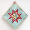 Starbright Quilted Potholder