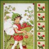 Strawberry Fairy Panel Quilt