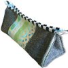 Strip Pieced Wool Pencil Case