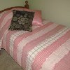 Striped Homespun Rag Quilt