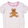 Teddy Bear Appliqued Onesie