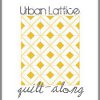 Urban Lattice Paper Pieced QuiltaLong
