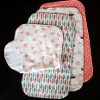 Comfy and Contoured Burp Pads