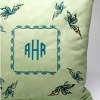 Emerald Embroidery Pillow
