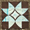 Heavenly Cathedral Window Star Block