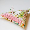 Triangular Log Cabin Pincushion