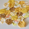 Mini Honeycomb Hexie Quilt