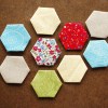 Hand Sewing Hexagons