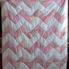 Softie Chevron Minkee Baby Quilt