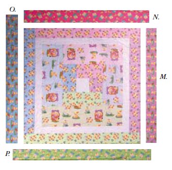 Easter Parade Lap Quilt