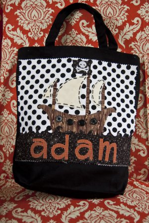 Personalized Halloween Treat Bags
